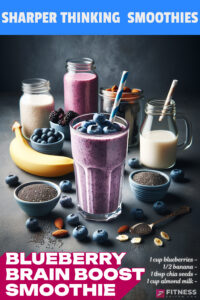 BLUEBERRY BRAIN BOOST SMOOTHIE