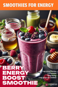 BERRY ENERGY BOOST SMOOTHIE