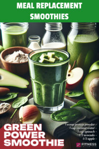 Green Power Meal Replacement Smoothie