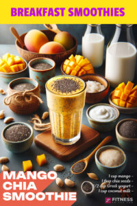 MANGO CHIA Breakfast Smoothie