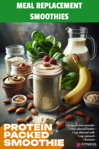 PROTEIN PACKED MEAL REPLACEMENT SMOOTHIE