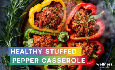 Healthy Stuffed Pepper Casserole